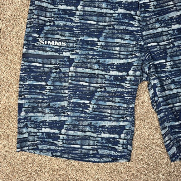 Simms Fishing Men's Solarflex Board Swim Shorts Size 40 - Picture 2 of 15